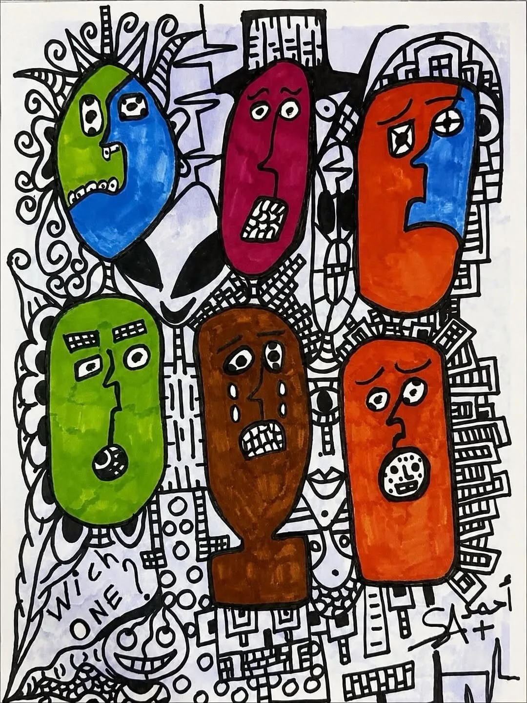 Geology Meets Art collaboration with Ahmed Hassan