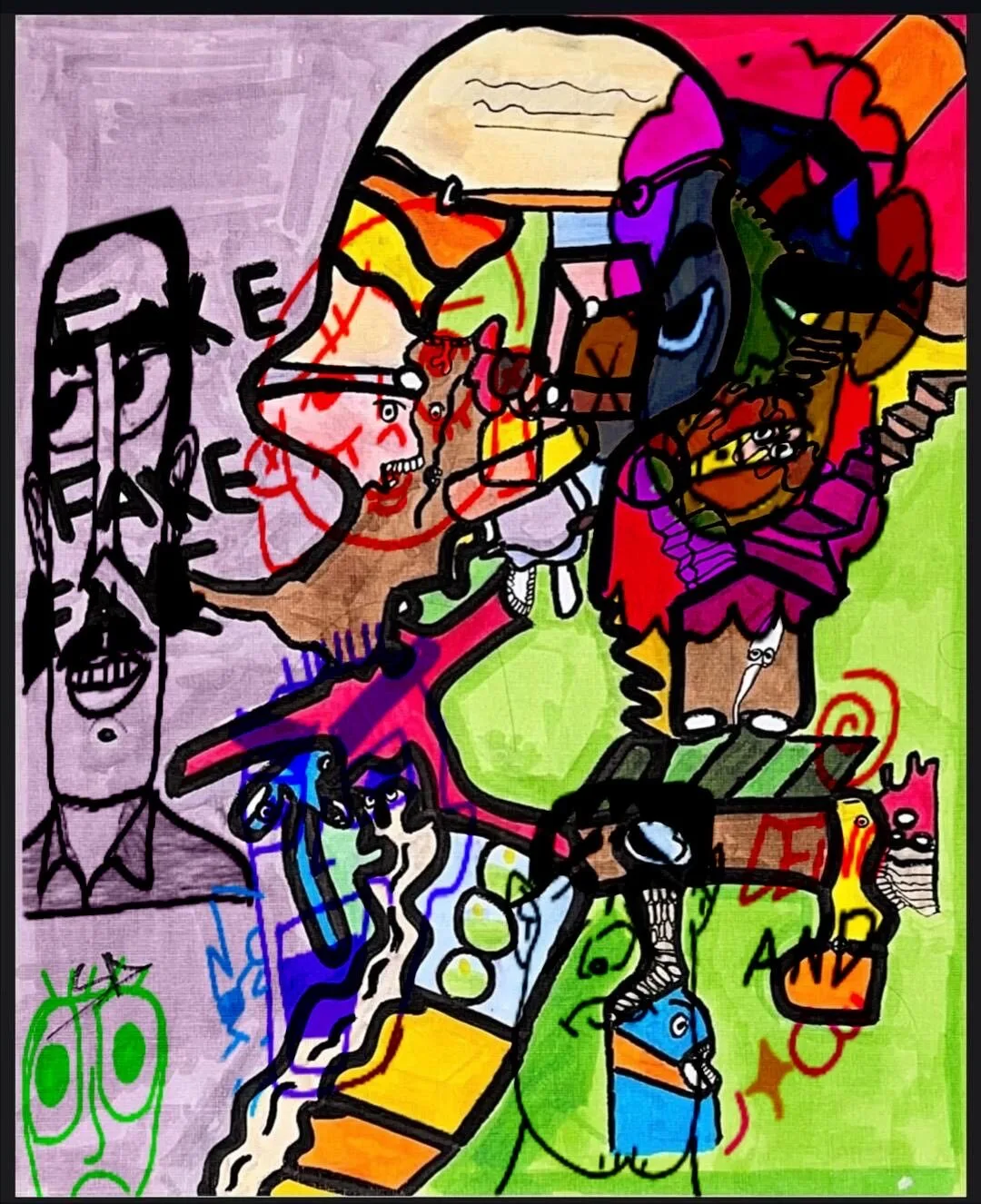 Glitches collaboration with DEINO