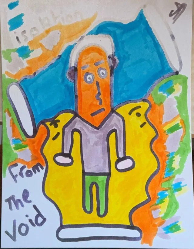 From the Void, painting by S.R. (seennnr), press image
